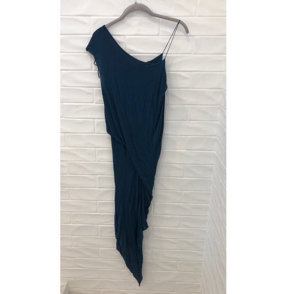 Helmut Lang Asymmetrical Shoulder Dress - Picture 6 of 11